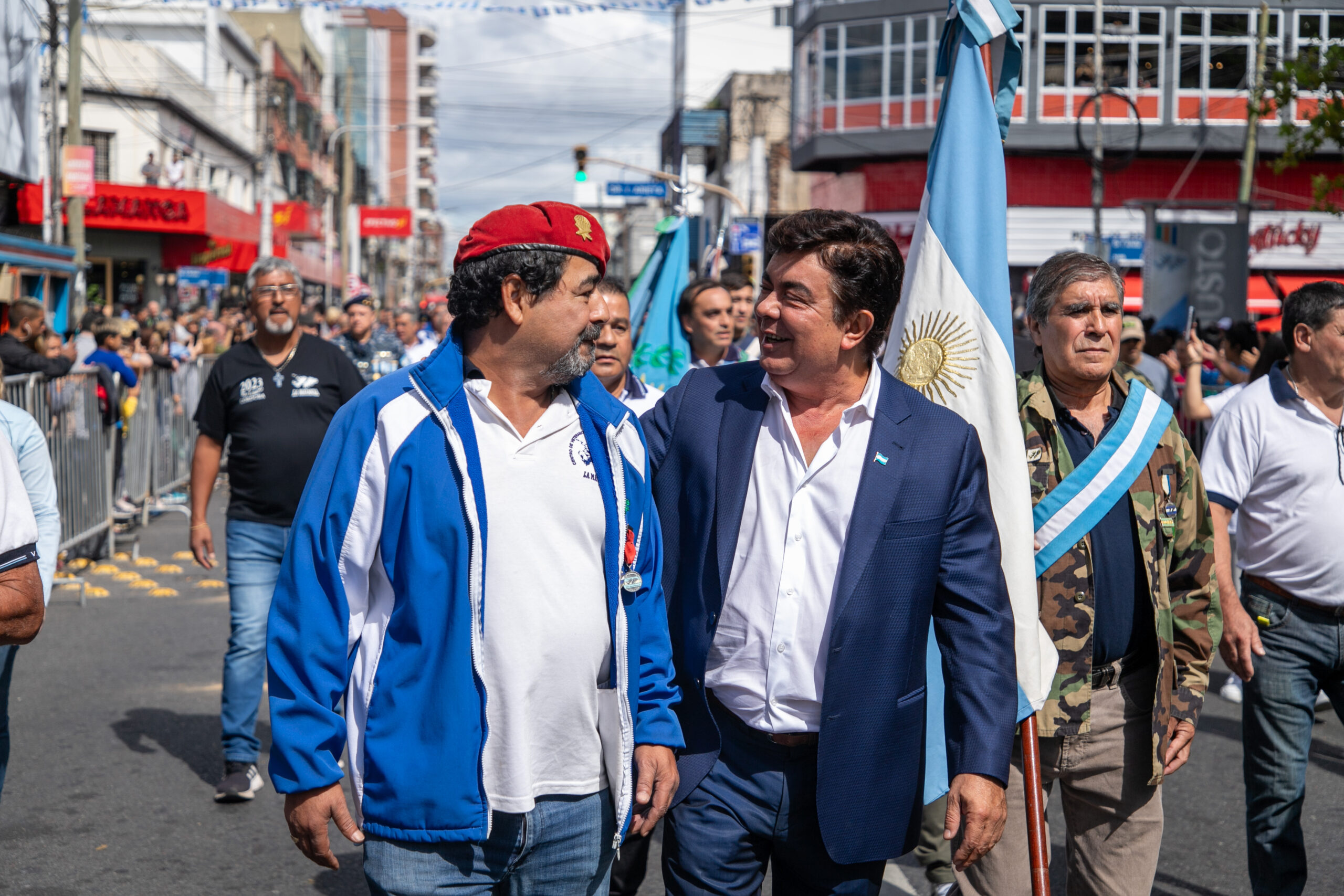 Fernando Espinoza veteranos a Malvinas Matanza
