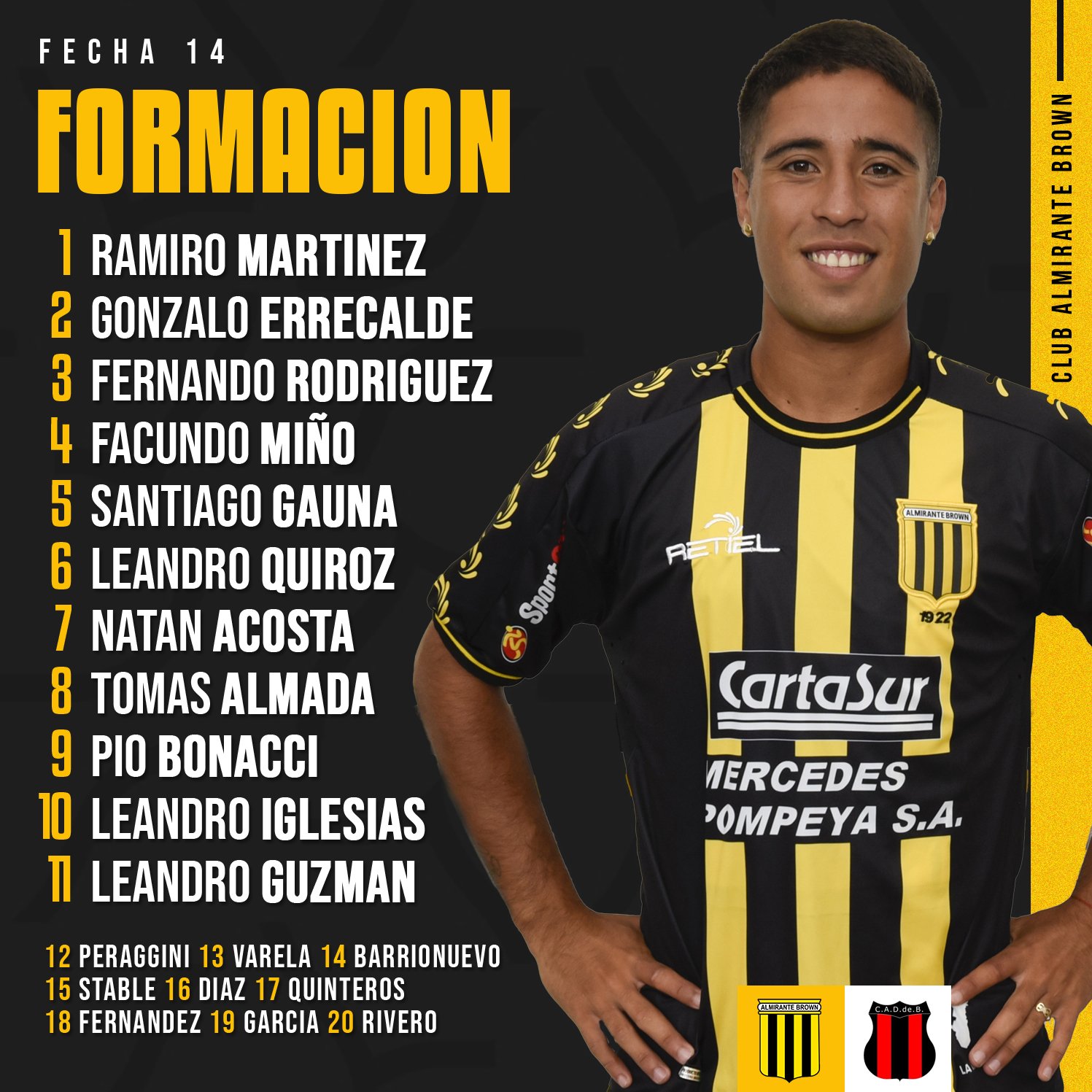  Almirante cayó 2 a 0 Defensores Belgrano