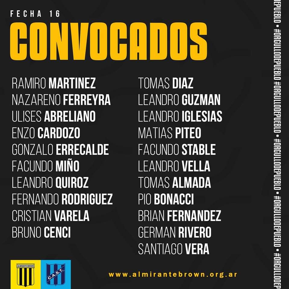 Almirante enfrenta a San Telmo con un envión anímico