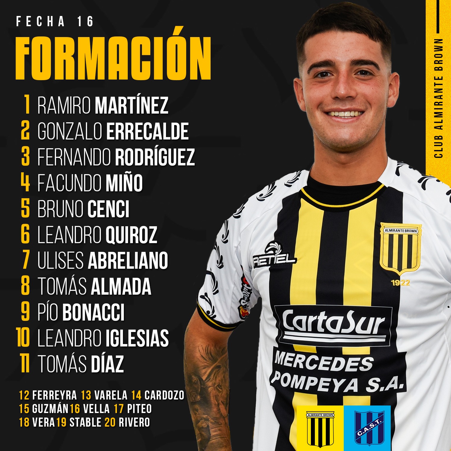 Almirante empató a 0 con San Telmo