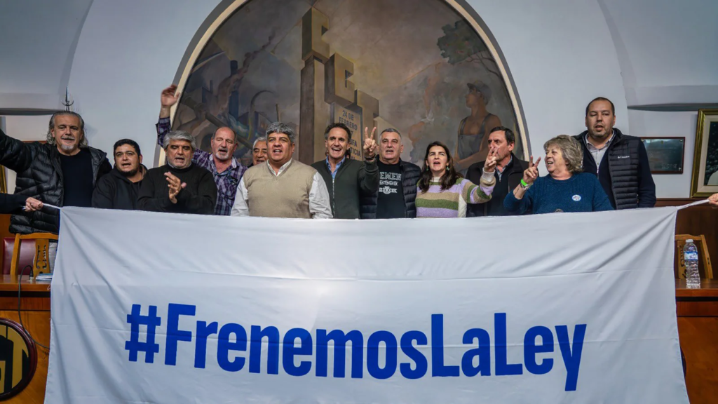 La CGT marchará cuando se trate la Ley Bases