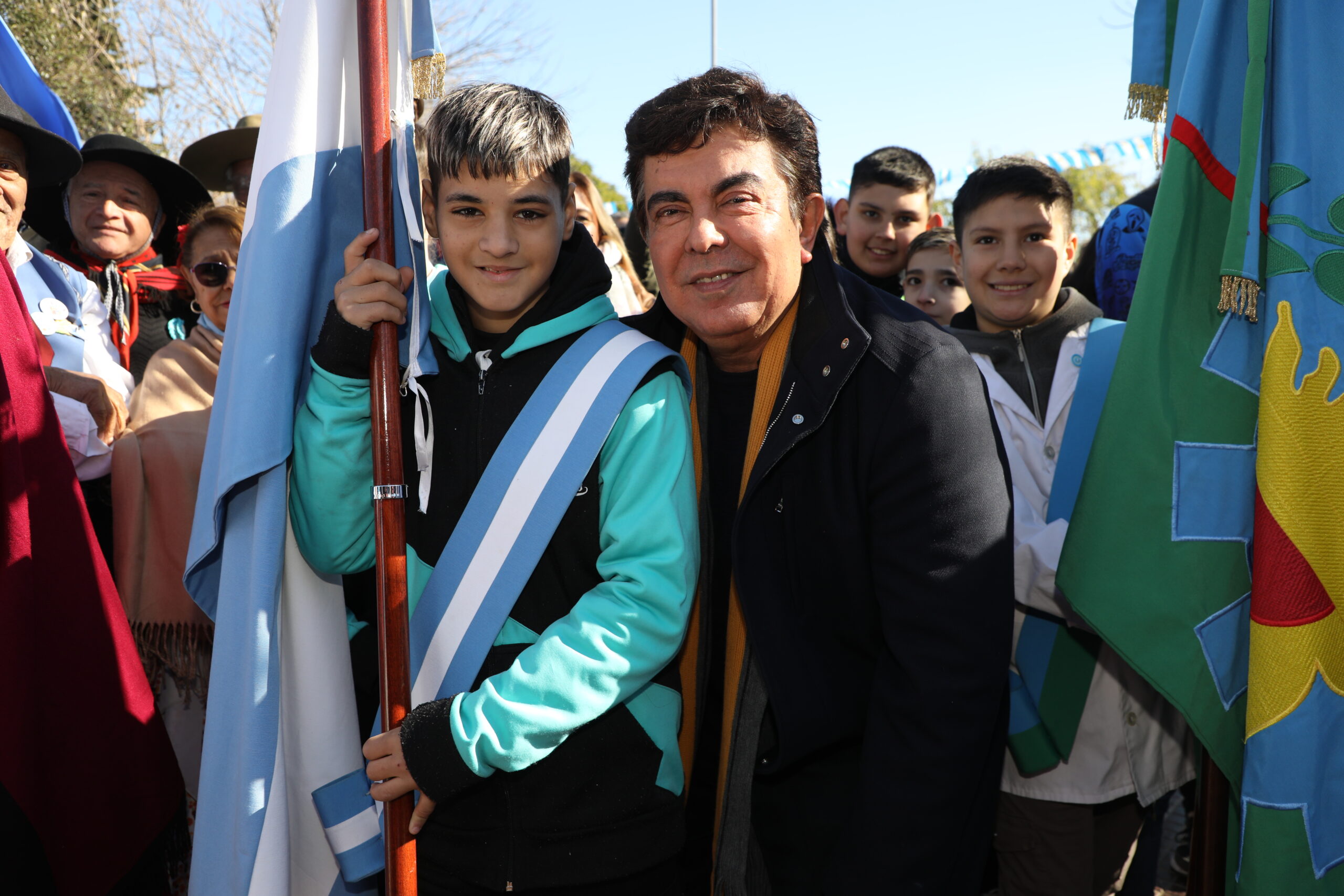 Fernando Espinoza encabezó el acto por el Día de la Independencia de La Matanza