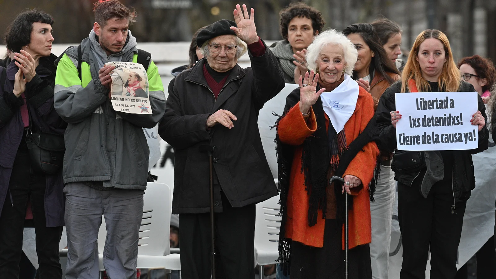 La plaza, las Madres, las Abuelas y el mensaje de paz y resistencia