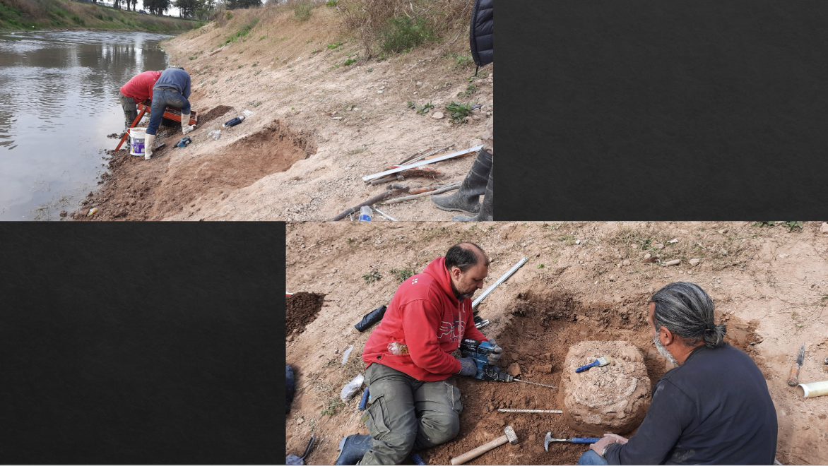 Se presentó hallazgo araqueológico en merlo