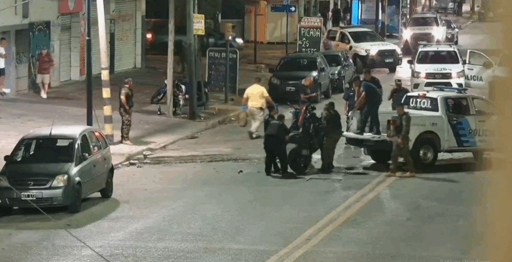 Tiroteo choque dos motochorros la matanza
