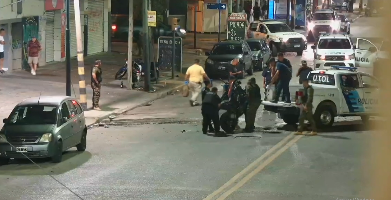 Tiroteo y choque: detienen a dos motochorros en la matanza