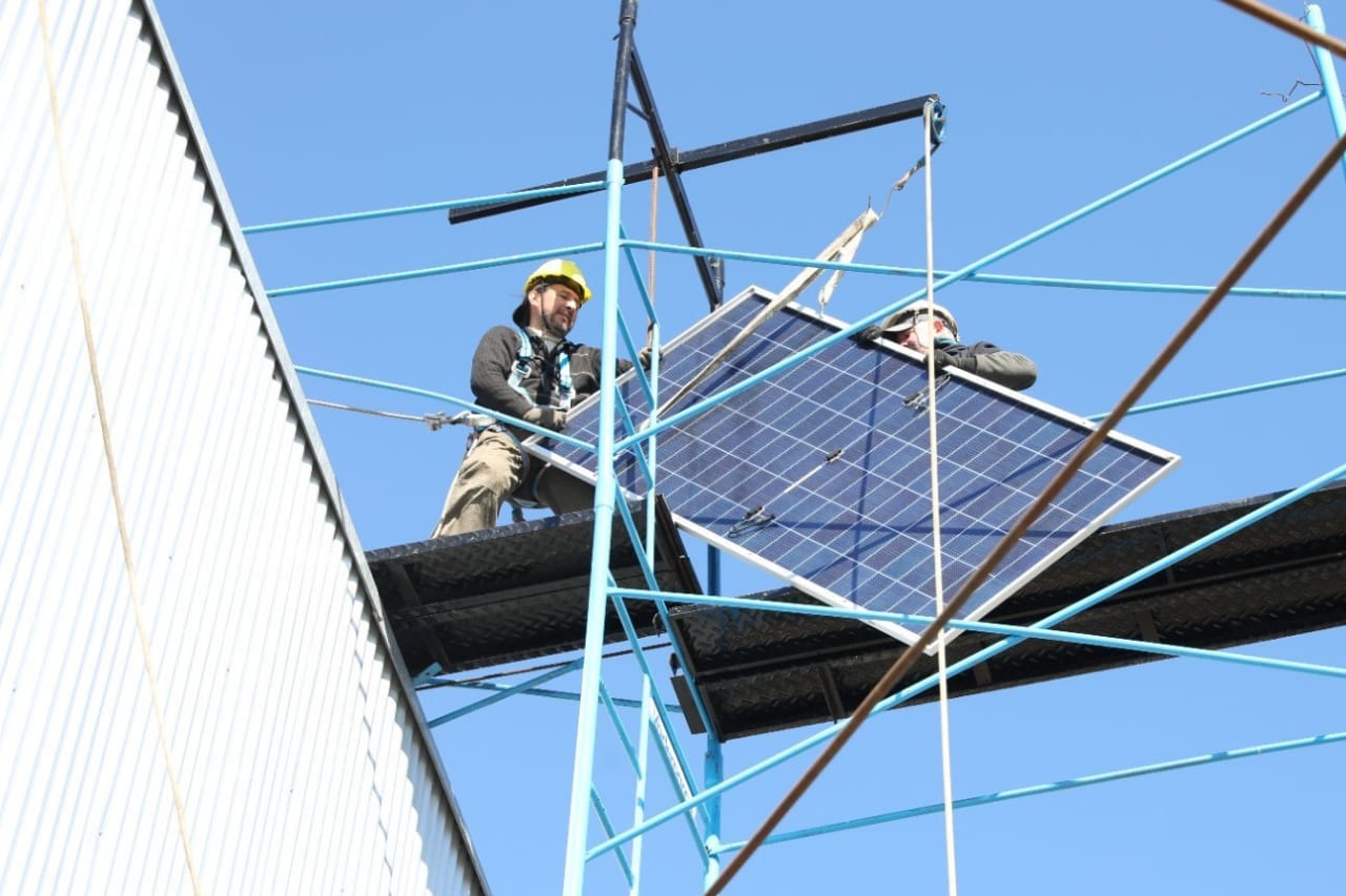 La primera Central Fotovoltaica del Gran Buenos Aires se está construyendo en La Matanza
