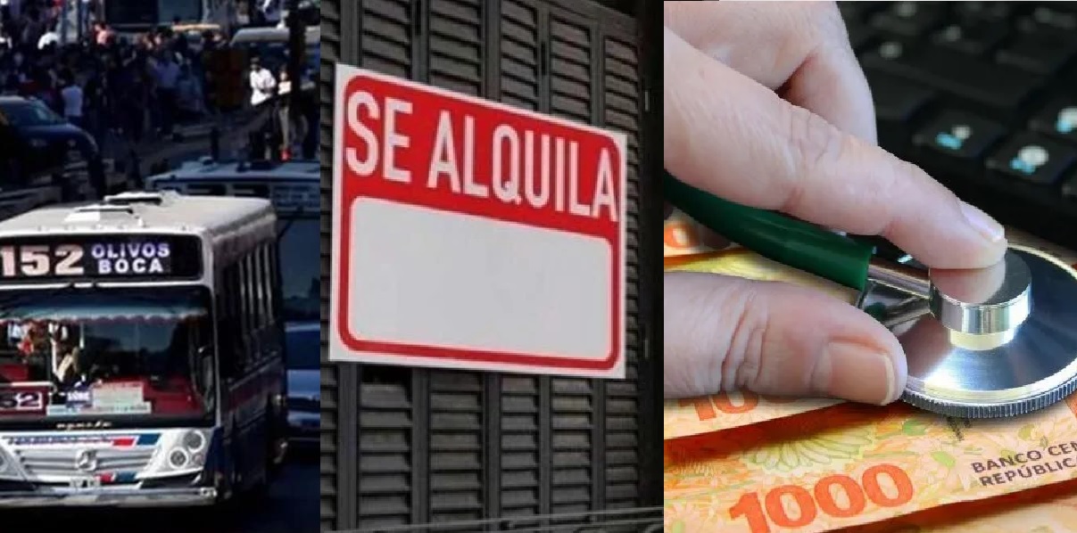 Agosto llega con aumentos que superan a la inflación: transporte, alquileres y prepagas lideran los incrementos