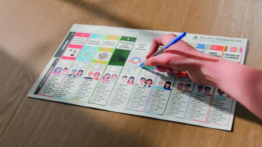 equivoco Boleta Única Papel elecciones 2025
