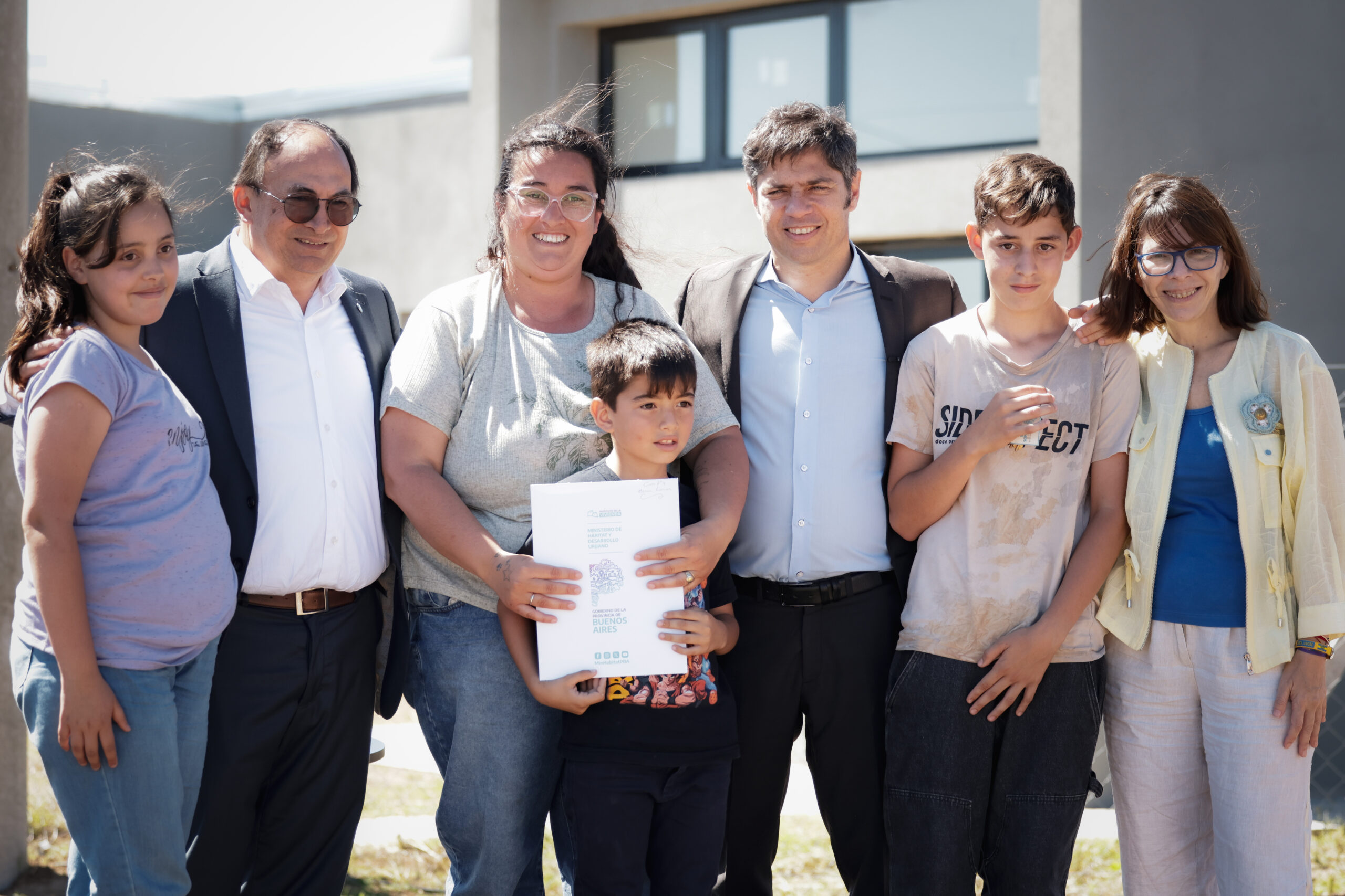 Kicillof entregó viviendas en Saladillo