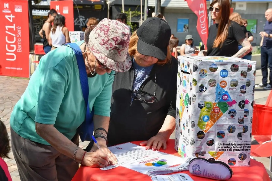 Comenzó la votación del Presupuesto Participativo 2025 en Morón