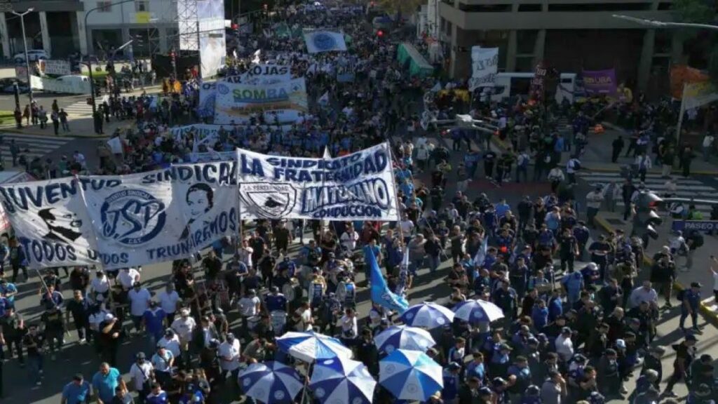 Movilización CGT Plaza Mayo esperan 150 mil