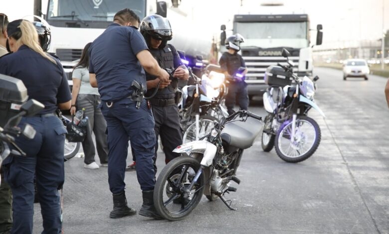 La Matanza incauta 1.500 motos por semana en operativos de seguridad