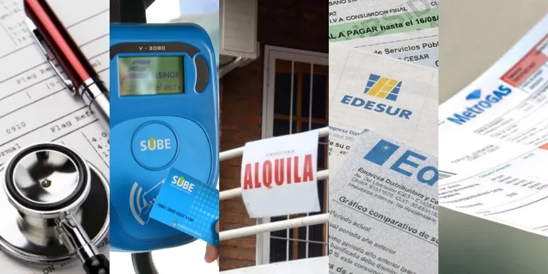 Aumentan las tarifas en marzo: suben transporte, luz, gas y medicina prepaga