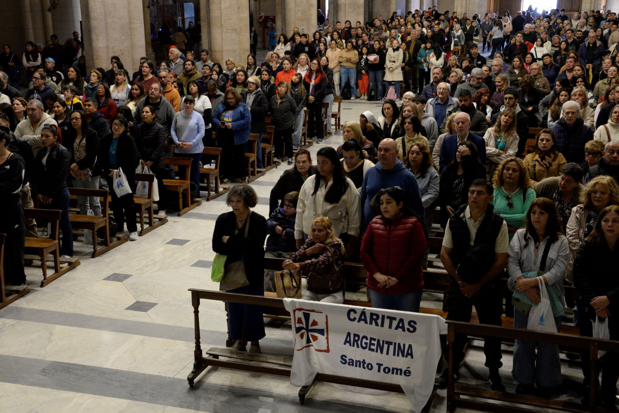 Cáritas Argentina celebra 70 años Luján estar