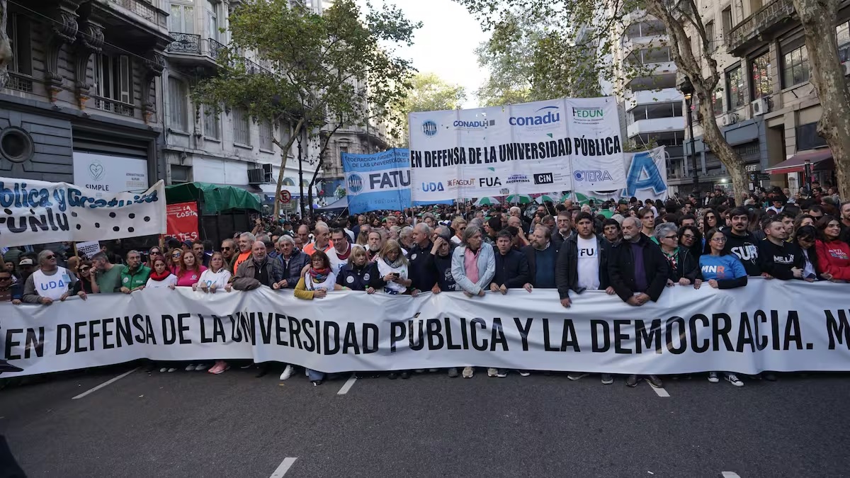 Marcha Federal Universitaria: Lo más importante de la jornada