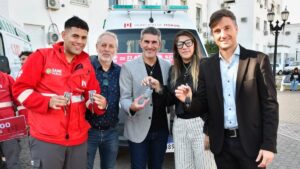Morón suma nuevas ambulancias para fortalecer el SAME