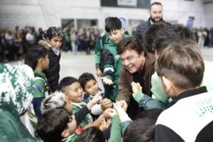 Con clubes de barrio y polideportivos, La Matanza protege a chicos y jóvenes.