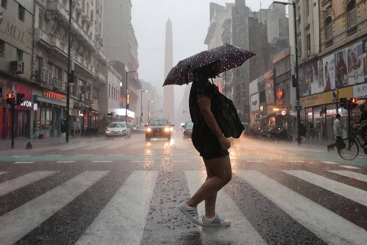 Alerta por ciclogénesis: pronostican tormentas fuertes y granizo 