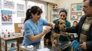 Morón brinda servicios veterinarios gratuitos para vecinos y vecinas