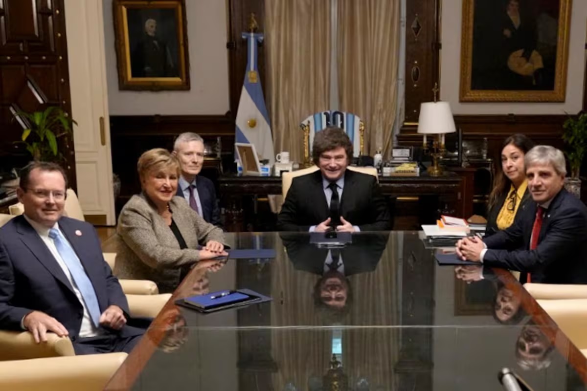 Javier Milei recibió a Kristalina Georgieva en Casa Rosada: la agenda de la titular del FMI en Argentina