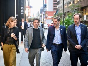 Kicillof en Estados Unidos: reuniones con fondos de inversión 